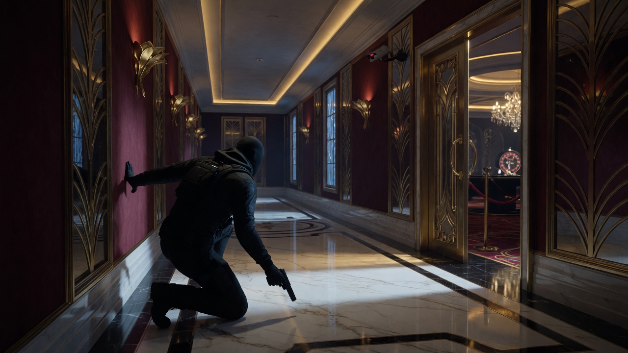 Редакционная иллюстрация скрытного проникновения Bond с использованием окружения